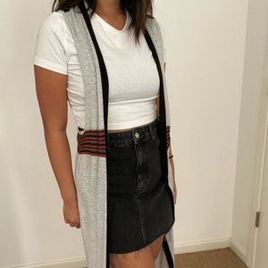 Sleeveless Maxi Cardigan